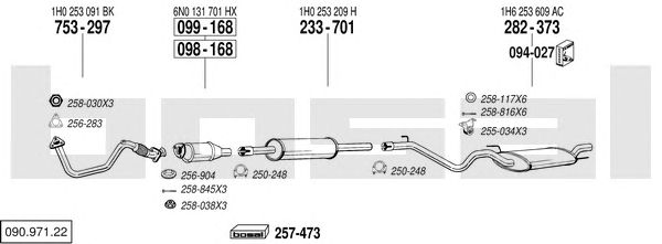 Exhaust System 090.971.22