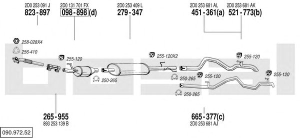 Exhaust System 090.972.52