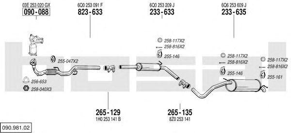 Exhaust System 090.981.02