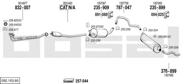Exhaust System 092.153.60