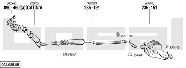 Exhaust System 092.985.05