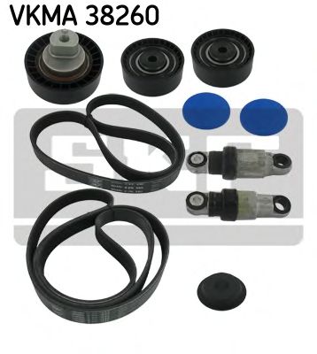 V-Ribbed Belt Set VKMA 38260