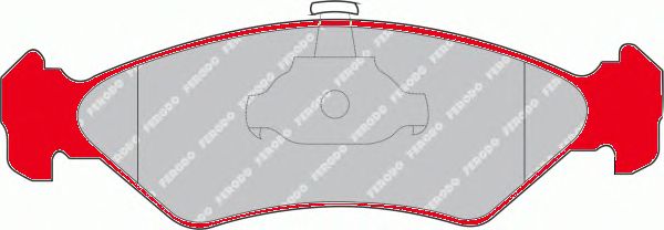Brake Pad Set, disc brake FDS1082