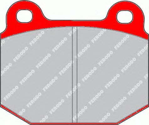 Brake Pad Set, disc brake FDS1282