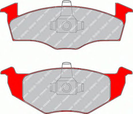 Brake Pad Set, disc brake FDS1288