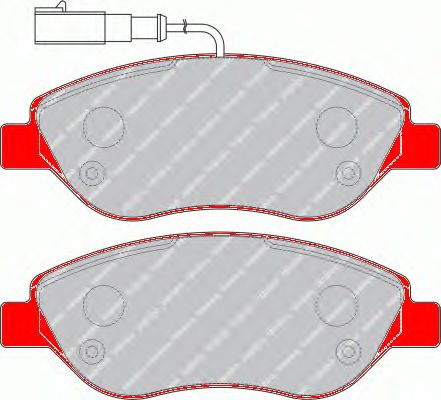 Brake Pad Set, disc brake FDS1468