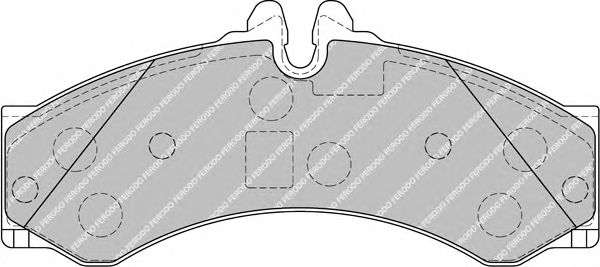 Brake Pad Set, disc brake FSL1879
