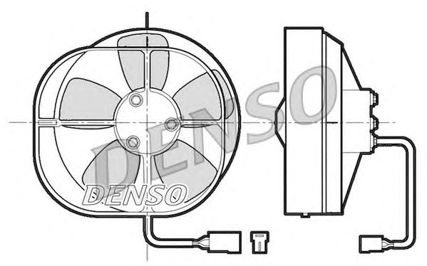 Ventilator, condensator airconditioning DEA09204