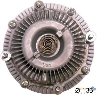 Koppeling, radiateurventilator 8MV 376 758-791