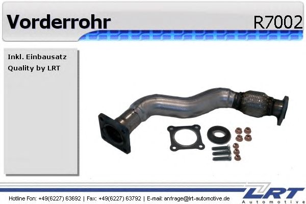Exhaust Pipe R7002