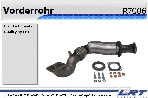 Exhaust Pipe R7006