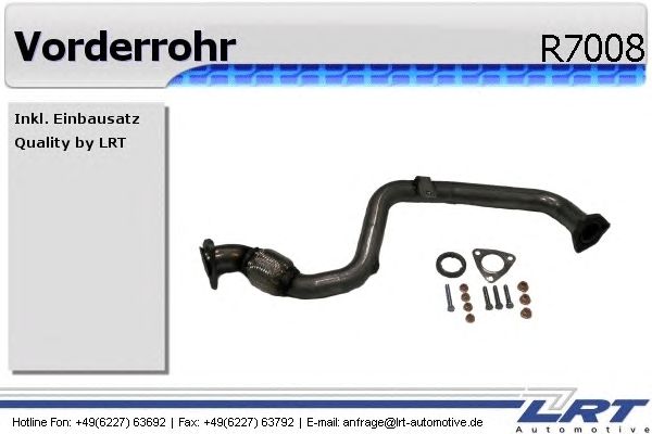 Exhaust Pipe R7008