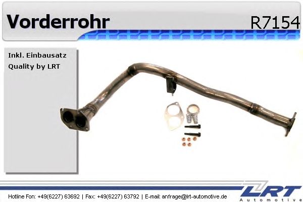 Exhaust Pipe R7154