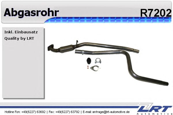 Exhaust Pipe R7202