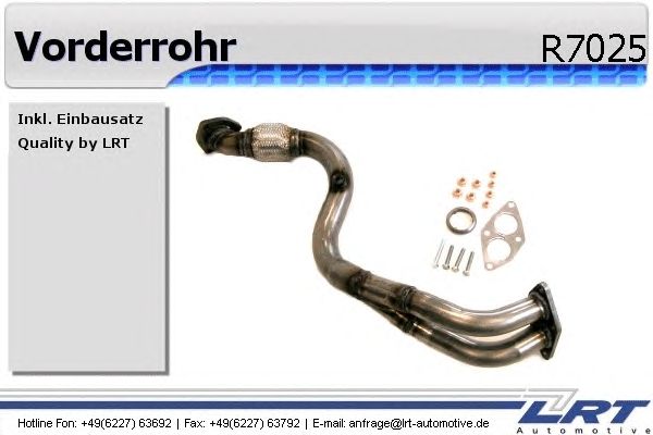 Exhaust Pipe R7025