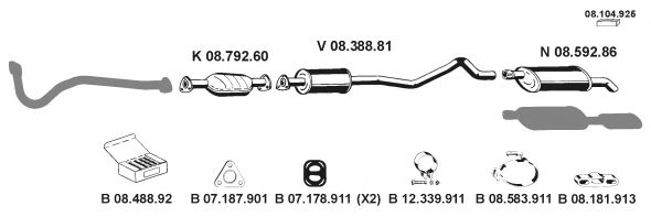 Exhaust System 082091