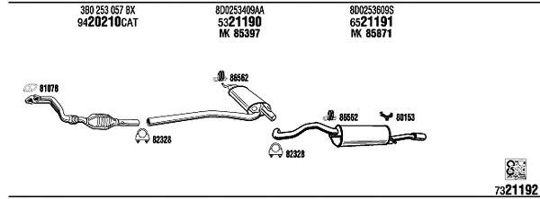 Exhaust System AD25059