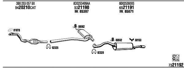 Exhaust System AD25062