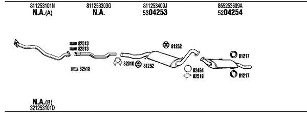 Exhaust System AD40406