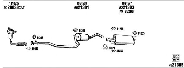 Exhaust System FO20296