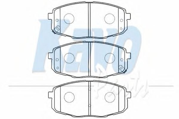 Brake Pad Set, disc brake BP-4013