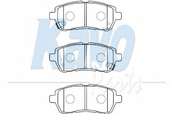 Brake Pad Set, disc brake BP-1519