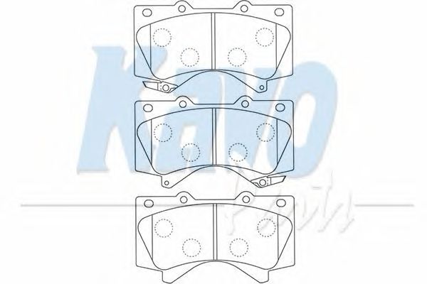 Brake Pad Set, disc brake BP-9121