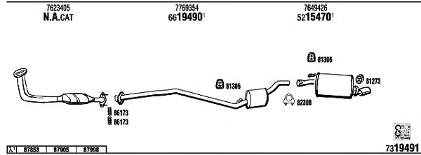 Exhaust System LN10026