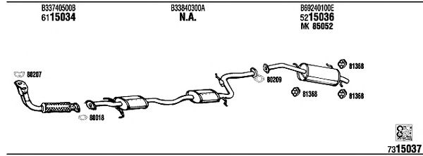 Exhaust System MA40037