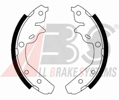 Brake Shoe Set 40519