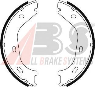 Brake Shoe Set, parking brake 8728