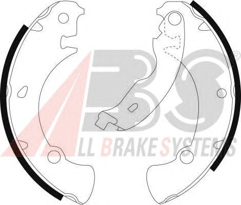 Brake Shoe Set 9018