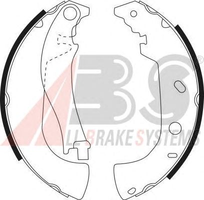 Brake Shoe Set 9057