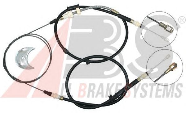 Cable, parking brake K10785