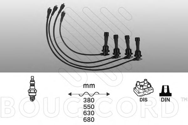 Ignition Cable Kit 7414