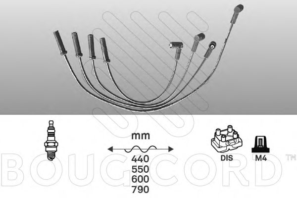 Ignition Cable Kit 4333