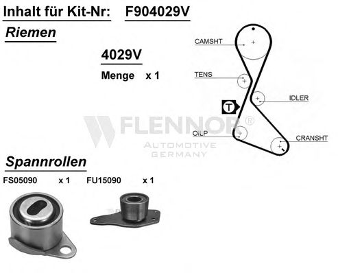 Timing Belt Kit F904029V