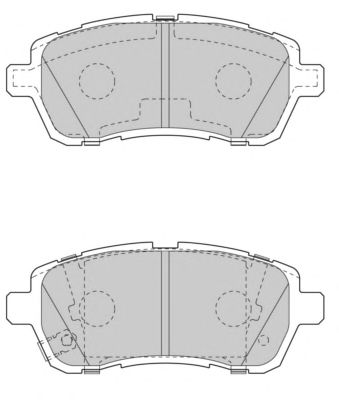 Brake Pad Set, disc brake FD7563A
