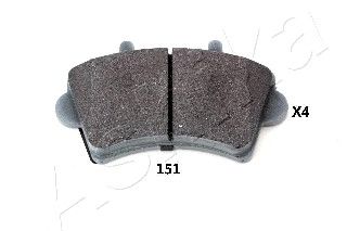 Brake Pad Set, disc brake 50-01-151