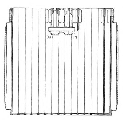 Evaporator, air conditioning RA9110340