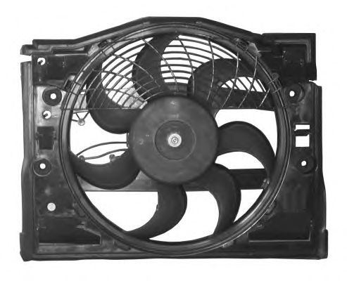 Ventilator, condensator airconditioning EV050541