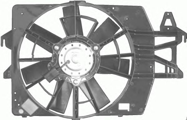 Fan, motor sogutmasi EV120560