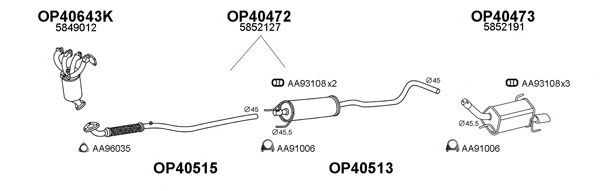 Exhaust System 400421
