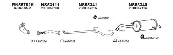 Exhaust System 530057
