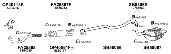 Exhaust System 580046