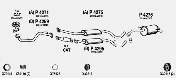 Exhaust System NI508