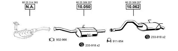 Exhaust System RE100905