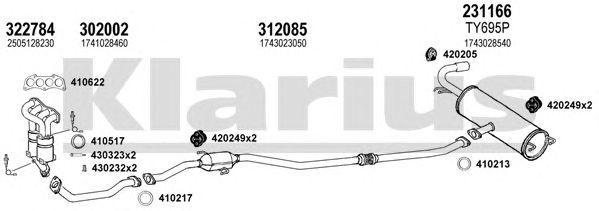 Exhaust System 900505E