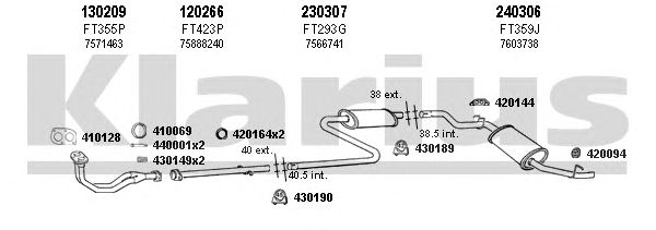 Exhaust System 330186E