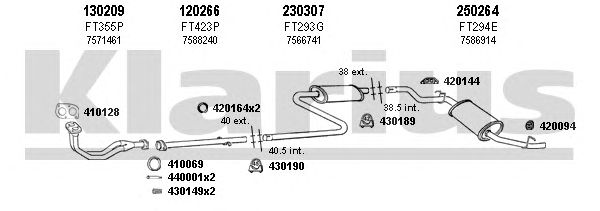 Exhaust System 330195E